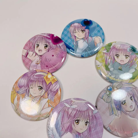 Shugo Chara! Shugo Chara! Any Original Art Transformation Illustration Can Badge Pin Button 6 Types