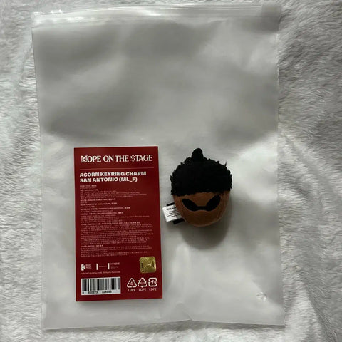 BTS J-Hope San Antonio Acorn Keychain