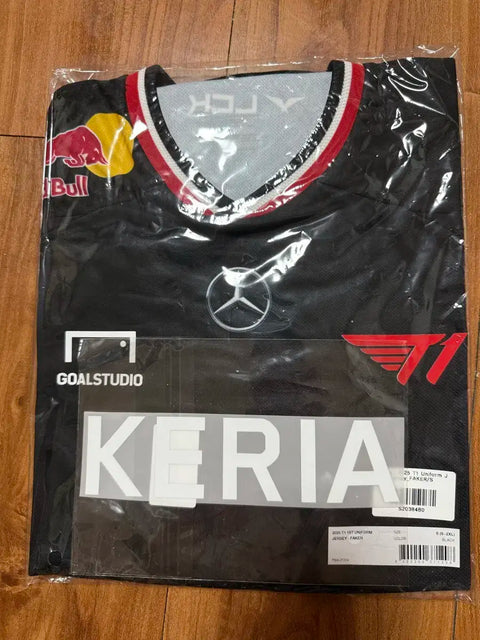 2025 T1 T-shirt Faker Size S + Marking Keria For Sale