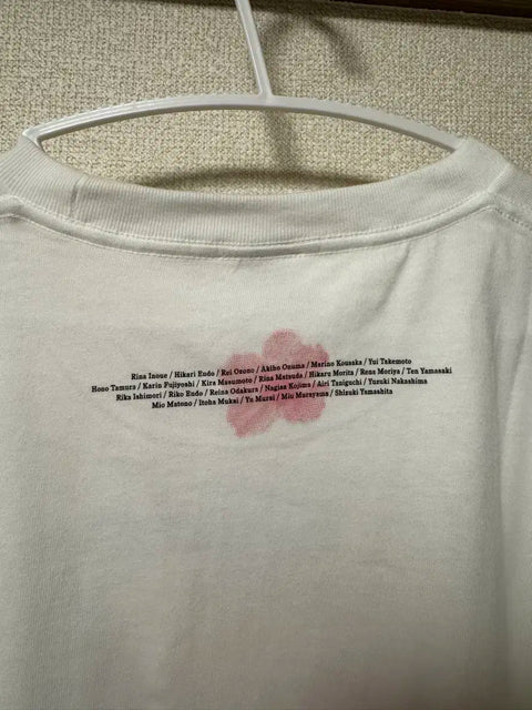 Sakurazaka 5th tour T-shirt