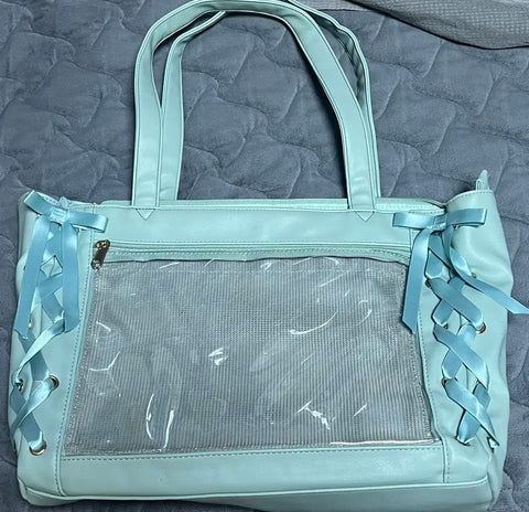 Hugo Itabag A4 Size Mint Green