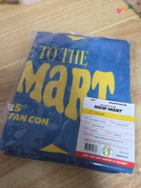 Highlight 2025 Fancon Hi-Mart Towel Slogan