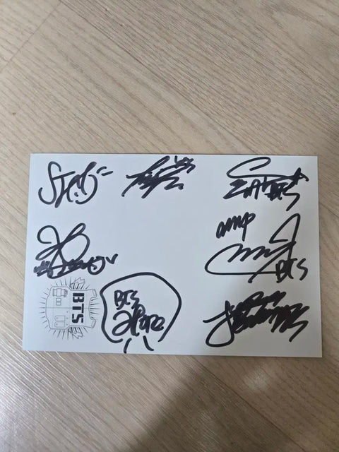 BTS We On Autographed