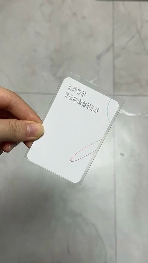 BTS Love Yourself Her Version O Jungkook JK Photocard