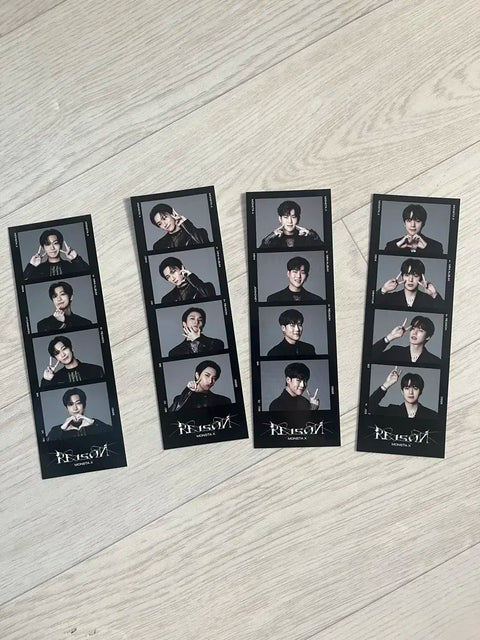 MONSTA X Reason photocards collection 13 pcs / Four-cut photos