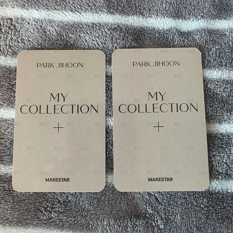 Park Jihoon photocard 2-piece set for sale