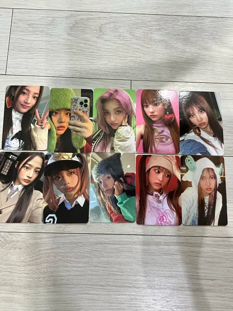 NewJeans photocard batch transfer