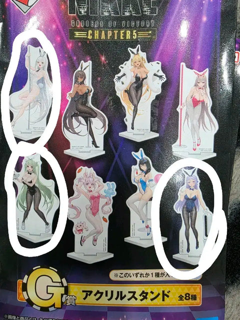 Nikke Ichiban Kuji Kuji Chapter 5 G Prize Acrylic Blanc Soda Folkvangr Set