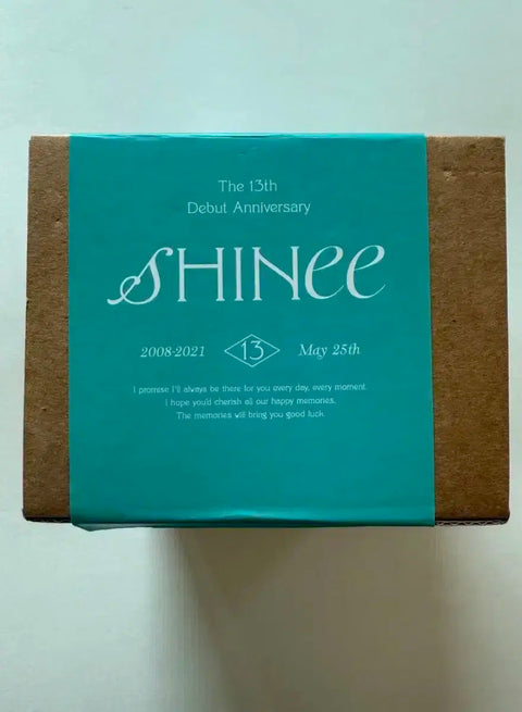 SHINee Key 13th Anniversary Aurora Glass Set