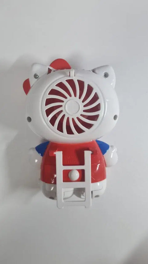 Selling a bladeless fan and classic Hello Kitty.