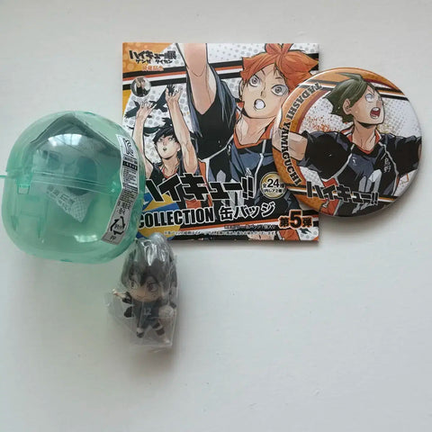 Haikyu!! Yamaguchi Collection Can Badge Vol. 5, Deformed Lover Figure Keychain Gacha