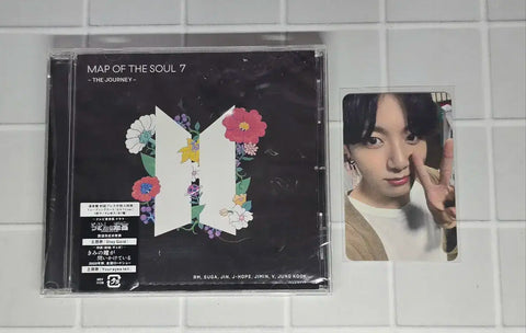 BTS Map of the Soul 7 Japan Jungkook Photocard + CD BTS JAPAN