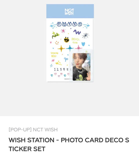 Enwisi Wish Station Deco Sticker Yuushi Transfer Suori Riku Hands Up