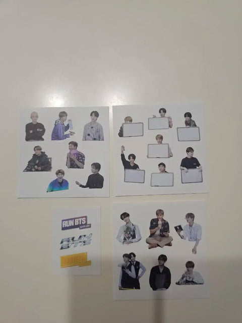 Run BTS RUN BTS POLY Event Photocard 7pcs + Sticker