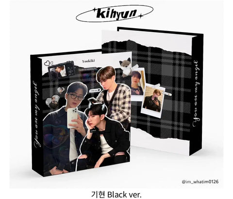Monsta X Monsta X Kihyun Yoo Kihyun Photocard Binder A4