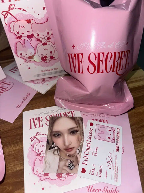 IVE Gaeul Dal Miniive Evil Cupid Version Secret Doll Keyring Yujin Wonyoung Liz