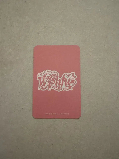 NCT Wish Wishful Winter Album Riku Sakuya Full Set including photocard
