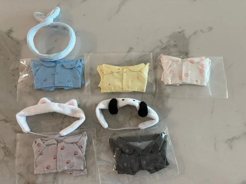 PLAVE pajamas sleepwear somging doll clothes headband