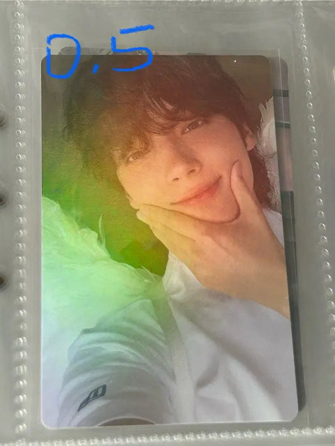 TXT photocards Yeonjun Soobin Beomgyu Taehyun Hueningkai
