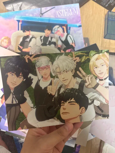 PLAVE The Hyundai Pop-Up Binder Weplove Postcard Book