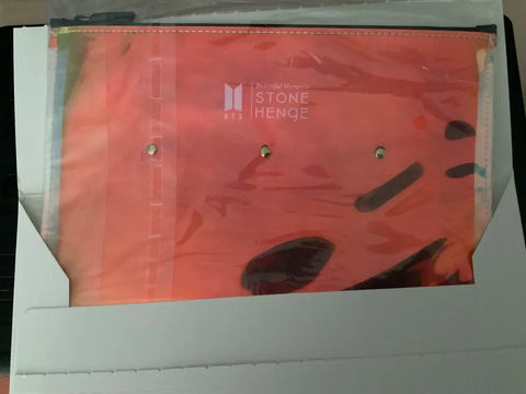 BTS pouch Bangtan Boys Stonehenge pouch