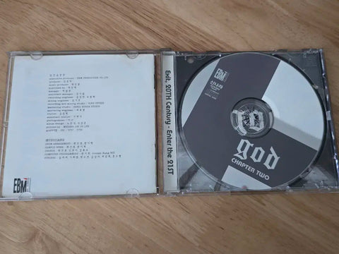 god 2nd Album Signed by All Members