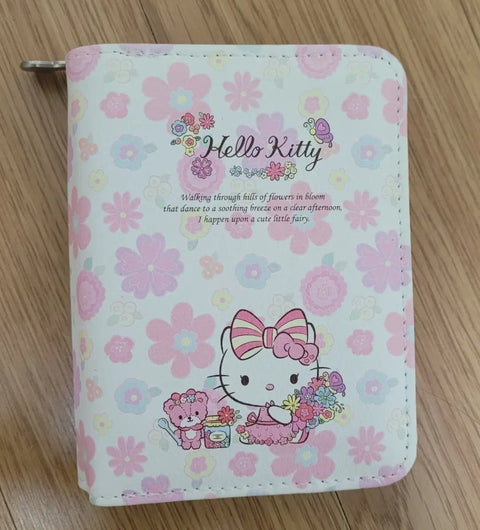 Hello Kitty card wallet coin purse bifold wallet vintage stationery