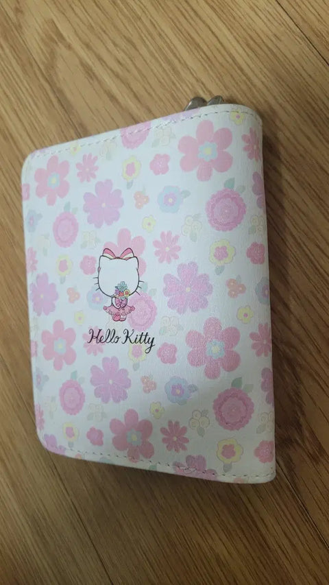 Hello Kitty card wallet coin purse bifold wallet vintage stationery
