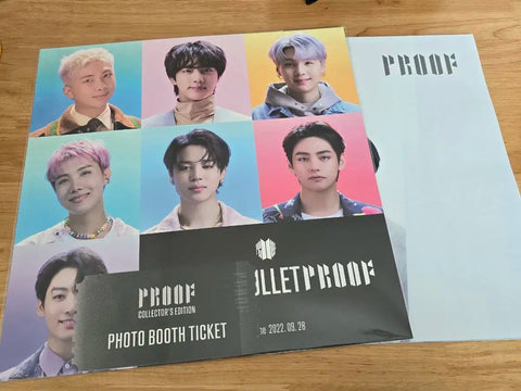 BTS Proof Collector's Edition Limited Edition Poster + 3CD Set