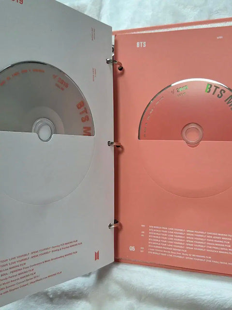 BTS Bangtan Boys 2019 Memories DVD transfer