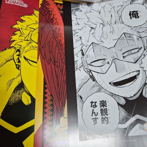 My Hero Academia Hawks A4 Poster Collection