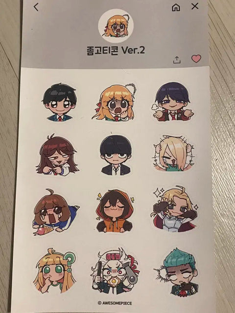 Bulk lot) Zombie Highschool Goods + Unofficial Goods