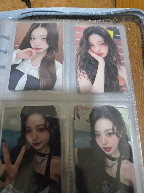 Offering 4 IVE Wonyoung photocards.
