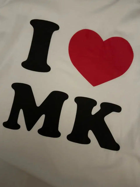 I Love T-shirt Short Sleeve NCT Mark