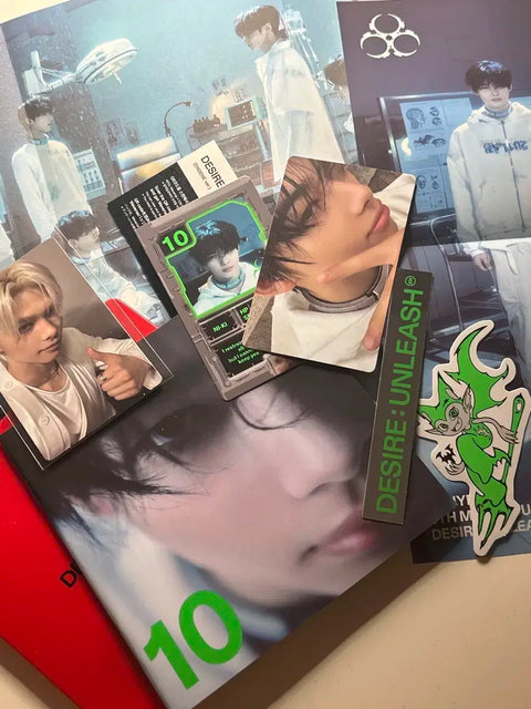 ENHYPEN Desire Unleash Niki Weverse Benefit + Engine ver. Set Bundle Sale