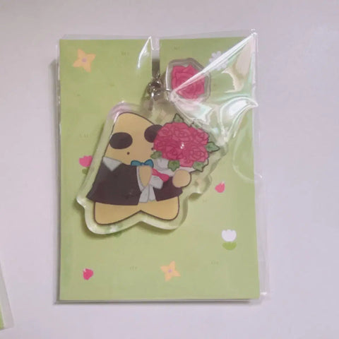 Sleepground Pixelly Spring Goods Acrylic Keyring Ggakbyeol