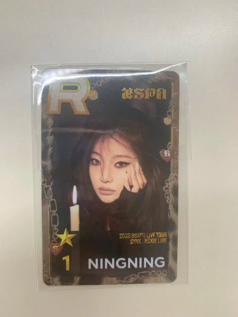 aespa concert Superstar SMTOWN photocard Ningning