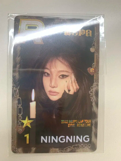 aespa concert Superstar SMTOWN photocard Ningning