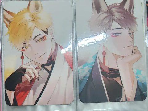 Haikyu!! postcards 4ea + photo cards 4ea