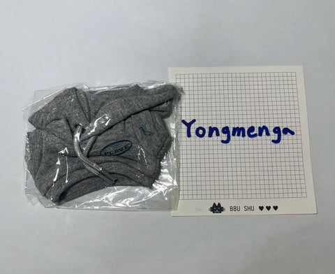 PLAVE 10cm doll clothes Sixth Summer gray hoodie original price transfer