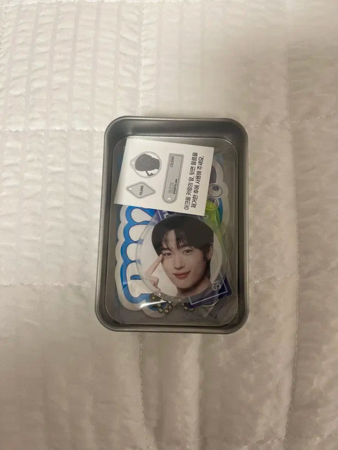 Byeon Woo-seok O-Lens 3rd Tin Case Goods Photocard Keychain