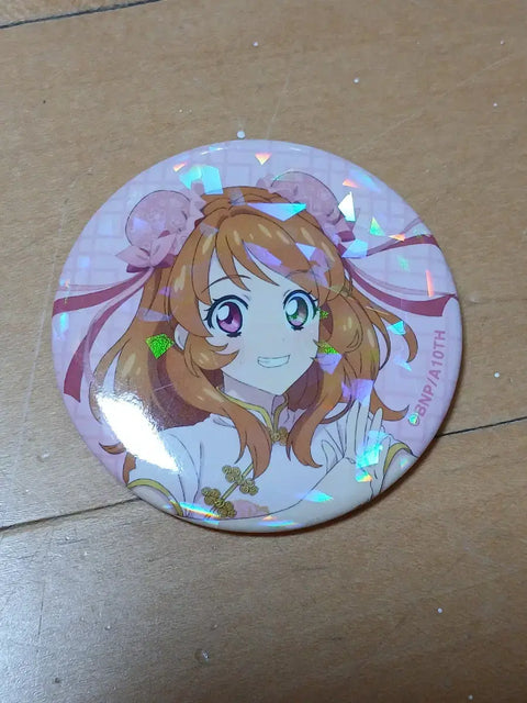 Aikatsu I Am Star Akari Sora Can Badge