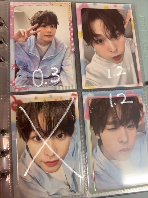 NCT Wish Sion Riku Yuushi Sakuya Trading Card WTS Wish