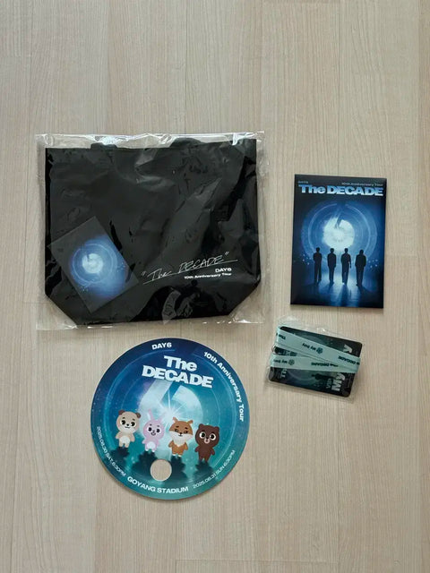 DAY6 10th Anniversary Goyang First Concert Entrance Kit + Fan Club Gift Bundle