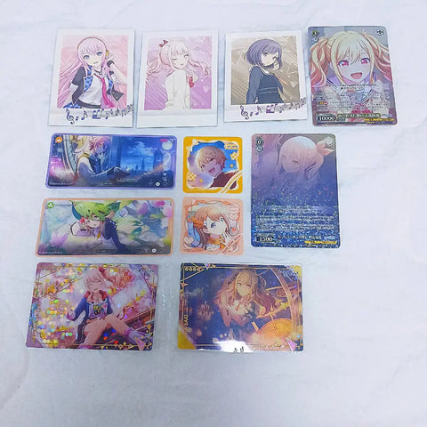 Project Sekai PASH(A) Schwarz Wafer Poster Memo Stand Book Cover Bundle