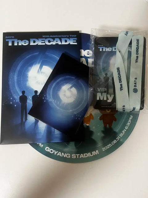 DAY6 Goyang First Concert Entrance Gift + MADE5 Fan Club Member Benefit