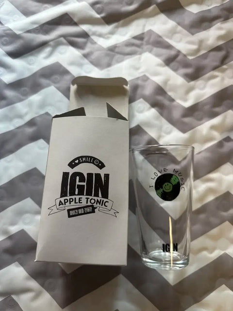 BTS Jin Pop-up Glass and Coaster Bundle for Sale