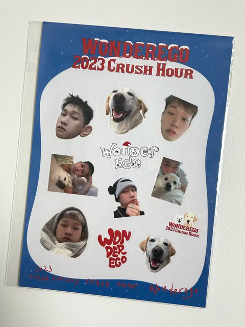 Crush 2023 Wonder Ego Concert Goods Sticker