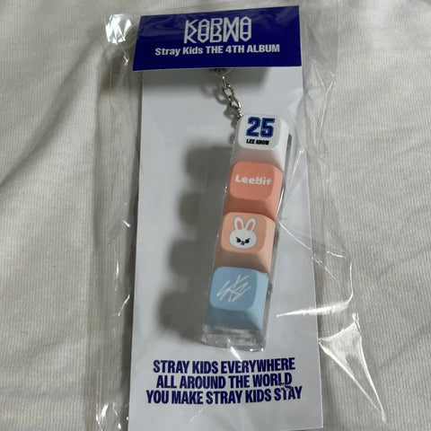 Stray Kids Karma Pop-up Keycap Keychain Livit Lee Know Below Cost Transfer