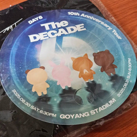 DAY6 concert entrance gift eco bag fan Goyang concert 10th anniversary concert